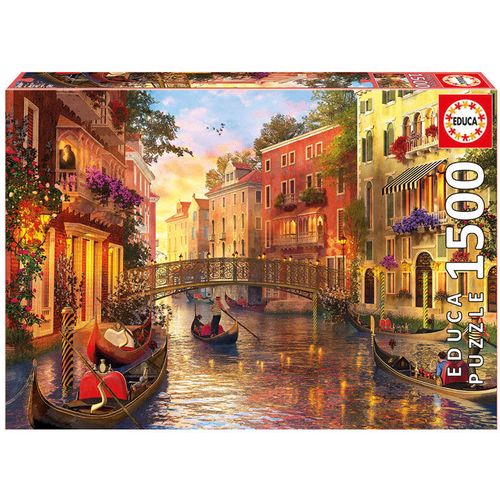 Sunset in Venice puzzle 1500pcs slika 1