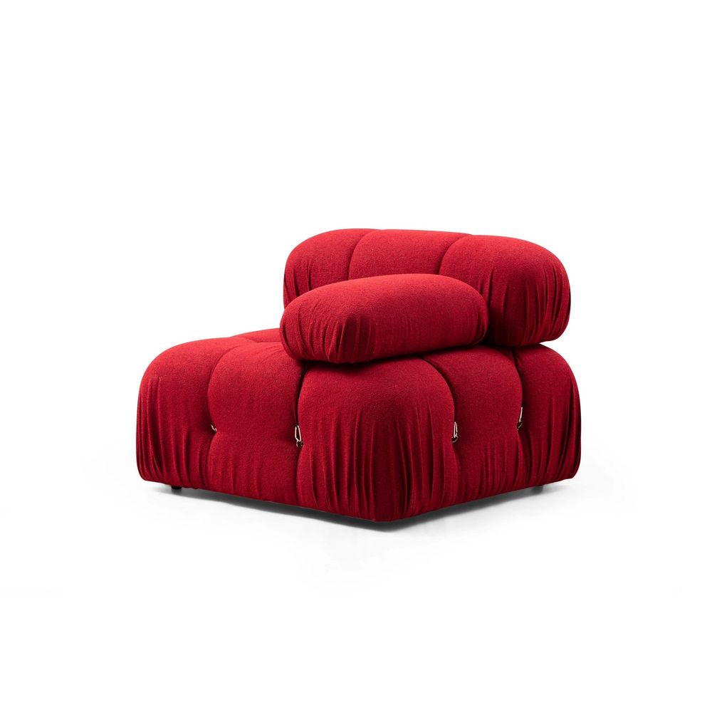 Bubble 1R - Crveni Jednosjed Sofa slika 1
