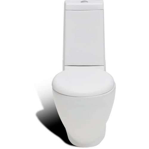 Keramička toaletna školjka sa stražnjim protokom vode bijela slika 18