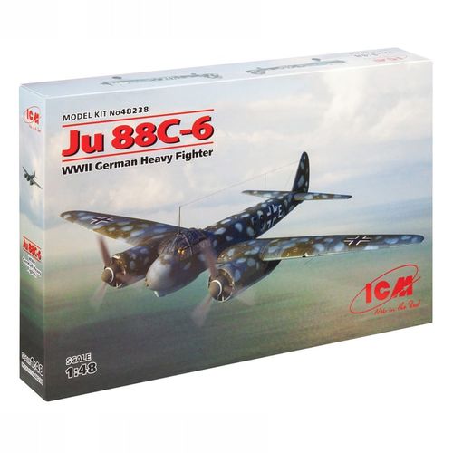 Model Kit Aircraft - Ju 88С-6 WWII German Heavy Fighter 1:48 slika 1