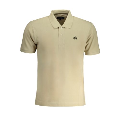 LA MARTINA MEN'S SHORT SLEEVED POLO SHIRT BEIGE slika 1