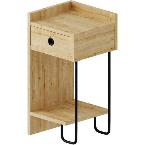 Sirius Left - Oak v2 Oak Nightstand slika 12