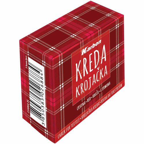 Kreda za signiranje tekstila crvena, 5/1 slika 1