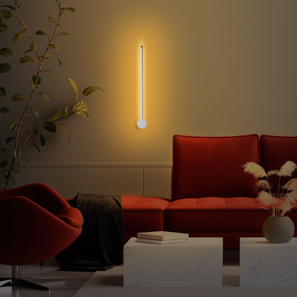 Sword - 13482 Bijela Zidna Lampa slika 2