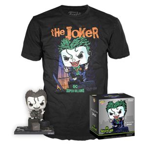 Set POP figure & Tee DC Comics Jim Lee Joker size M