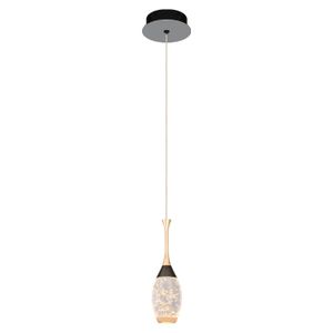 Elegantni Crni Luster sa Zlatnim Detaljima 2819-1A