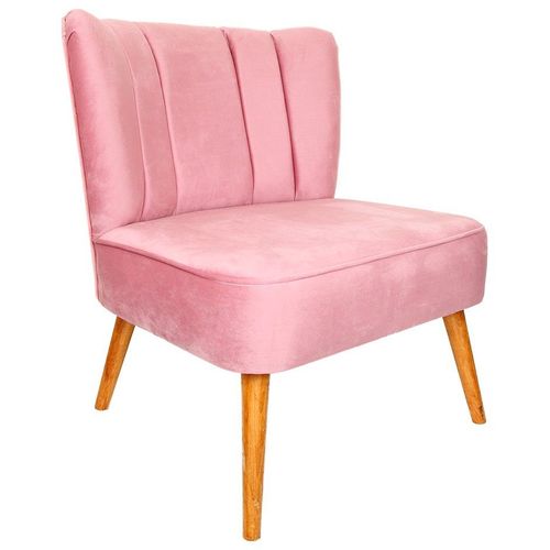 Pandia Home Fotelja MOON RIVER ružičasta slika 2