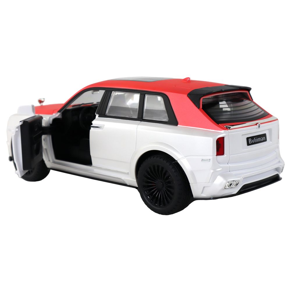 Automobil r/c 1:20 bijeli i crveni pilotski automobil slika 4