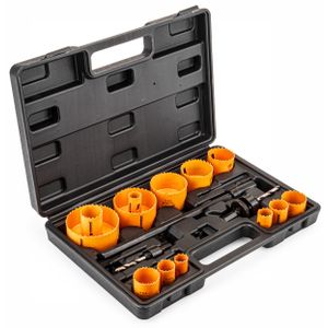 Set kružnih pila za metal, drvo, bimetal, 17 EL PM-ZODM-17ET