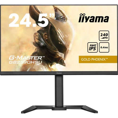 IIYAMA Monitor LED GB2590HSU-B5 GAMING 25inch 240Hz IPS 1920 x 1080 400cd 0.4ms HDMI DP USB Full ERGO slika 1