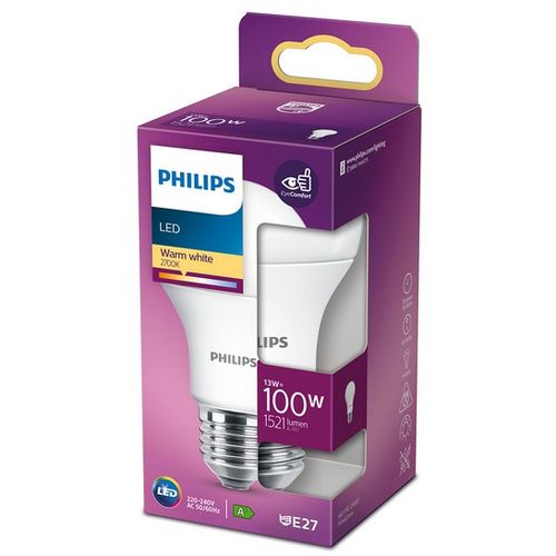 Philips PS752 LED SIJALICA 13W (100W) A60 E27 WW 2700K FR ND 1PF/10 slika 1