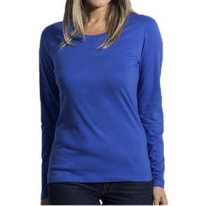 Majica Lady Fit Dugi Rukav R. Plava 180G