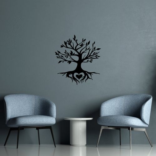 Wallity Metalna zidna dekoracija, Tree And Heart slika 3