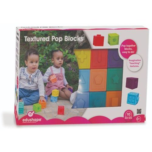 Edushape kocke Textured Pop Blocks slika 1