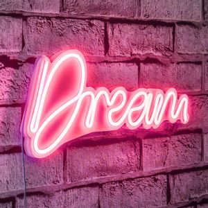 Dream - Pink Pink Decorative Plastic Led Lighting