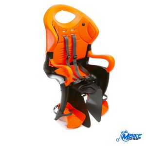 Force Dječija sjedalica za bicikl Tiger Standard B-Fix Black/Orange - Zadnja