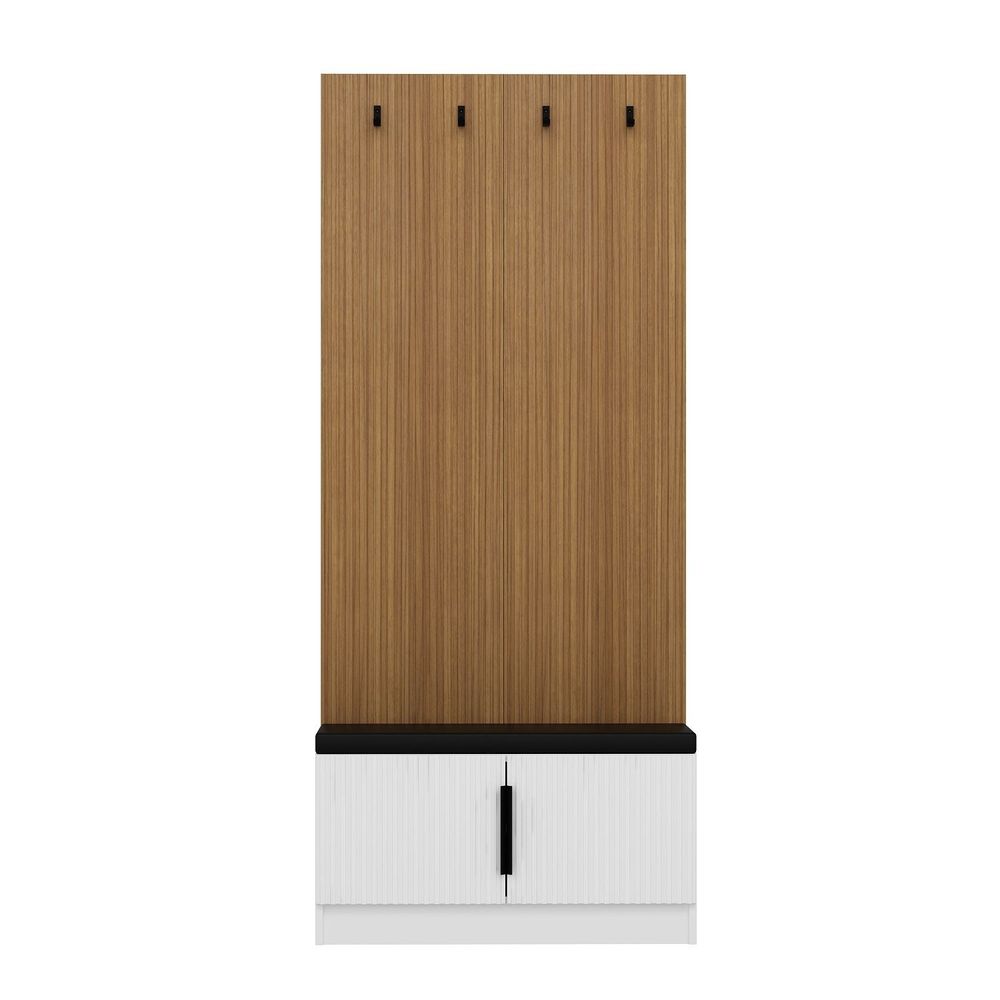 Hall stand Noah - 8323, bijela boja slika 4