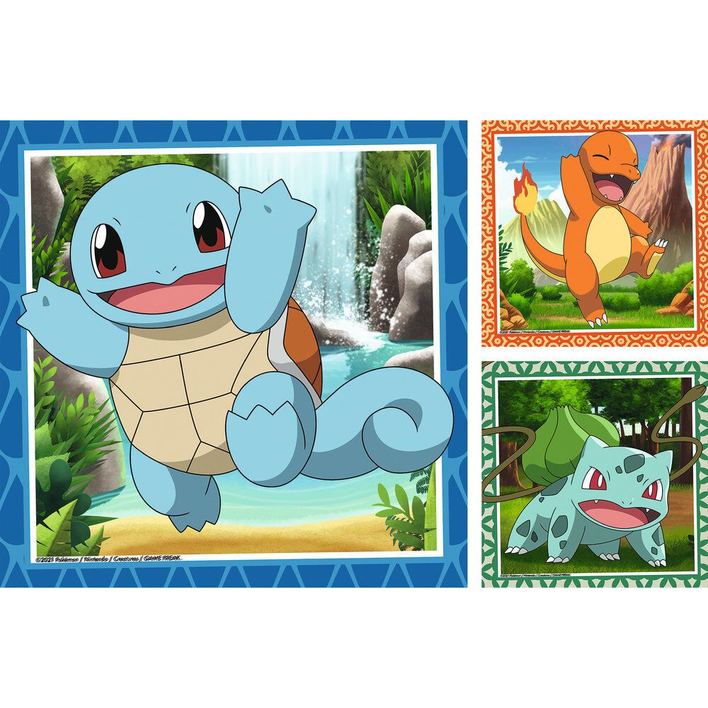 Pokemon puzzle 3 x 49 kom slika 6