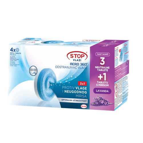 Ceresit stop vlazi Neutral refill 3+1 gratis Lavanda 450g slika 1