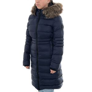 EBW793-NVY Eastbound Jakna Wms Long Rib Jacket Ebw793-Nvy