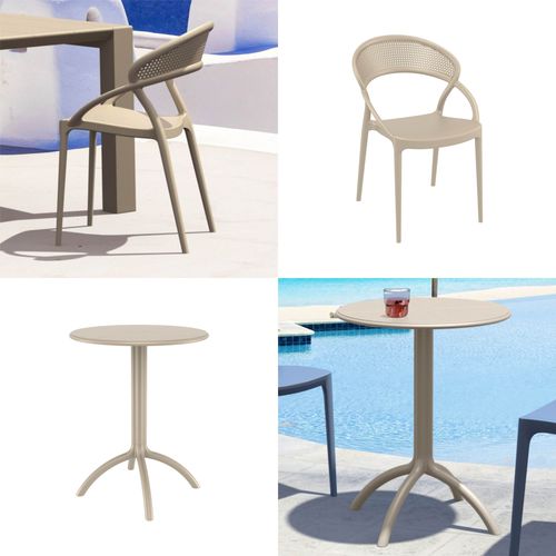 Set za terasu — by BONZINI • 2 stolice + 1 stol slika 1