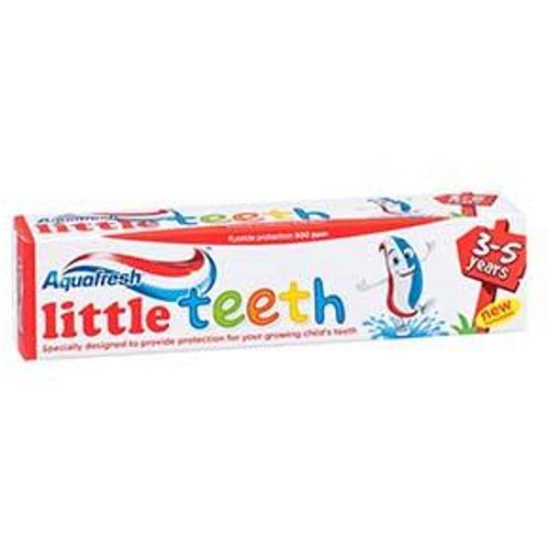 Aquafresh Dječja Pasta za zube Little Teeth 50 ml 3-5 godina slika 1