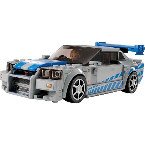 Lego Speed Champions 2 Fast 2 Furious Nissan Skyline Gt-R R34 slika 2