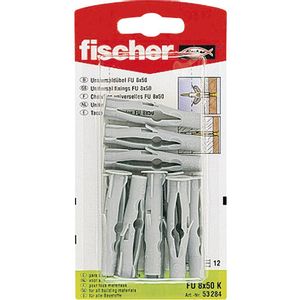 Fischer FU 8 x 50 K univerzalna tipla 50 mm 8 mm 53284 12 St.