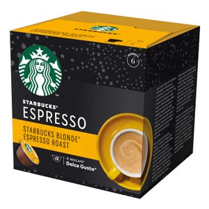 STARBUCKS BLONDE Espresso Roast by NESCAFÉ® Dolce Gusto® Blonde Roast, kapsule za kavu, (12 kapsula / 12 napitaka), kutija, 66 g