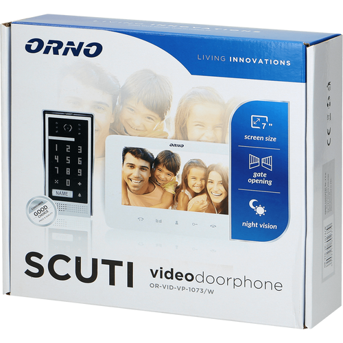 Orno Video interfon 7", set, Scuti - OR-VID-VP-1073/W slika 2