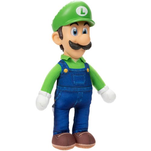 Super Mario Bros The Movie Luigi plush toy 30cm slika 4