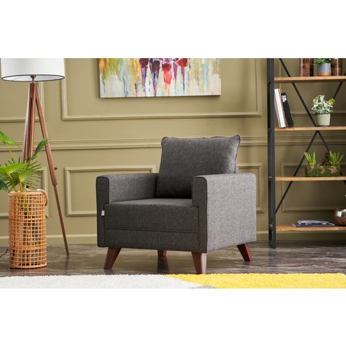 Atelier Del Sofa Sofa, Antracit, Bella Armchair - Anthracite slika 2