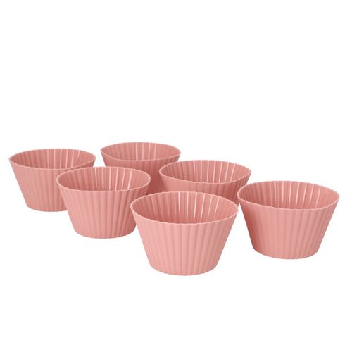 Modla za mafine EASY BAKE 9x5cm 6kom - Pink - HML slika 2