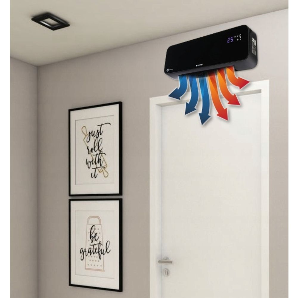 Zračna zavjesa KERAMIČKI grijač 2000W PM-GC-3000DLS LCD daljinski upravljač slika 9