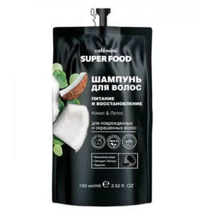 CAFÉ MIMI Šampon za negu i oporavak kose SUPER FOOD (regeneracija farbane kose) 100ml