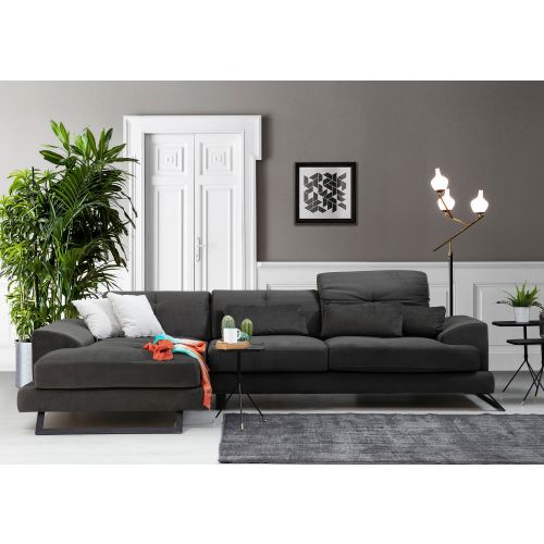 Atelier Del Sofa Frido ugao levo (Chl+3R) Antracit ugao sofa slika 2