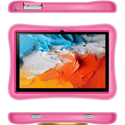 Oukitel OT6 green sa kids pink futrolom Tablet za decu 10.1/16GB/64GB/8000mAh/BT/wifi6/Android13 slika 2