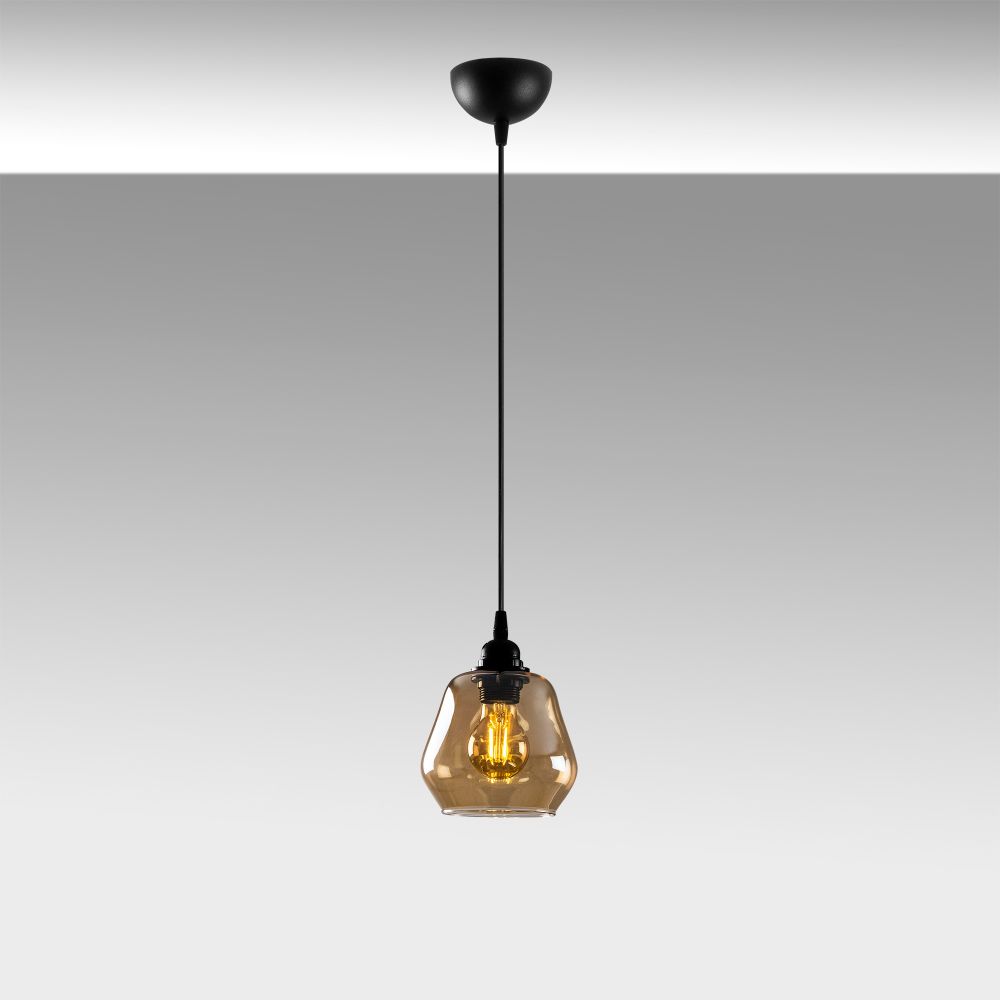 Elegantni Crni Luster sa Zlatnim Detaljima - 030 Gold slika 6