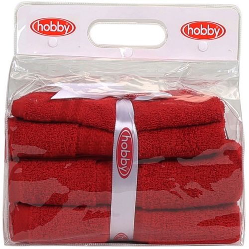 Colourful Cotton Set ručnika RED, u poklon kutiji, 3 komada, Rainbow - Red slika 5