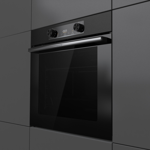 Gorenje BOP6737E02BK Ugradna rerna sa pirolitičkim čišćenjem, Crna slika 3