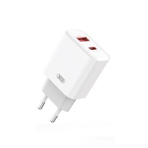 XO Brzi punjač USB-C 20W/USB-A 18W CE12