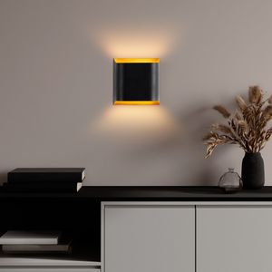 Zidna Lampa Bera - 15305, boje: Crna