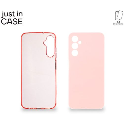 2u1 Extra case MIX paket maski za telefon Samsung Galaxy A05S PINK slika 1