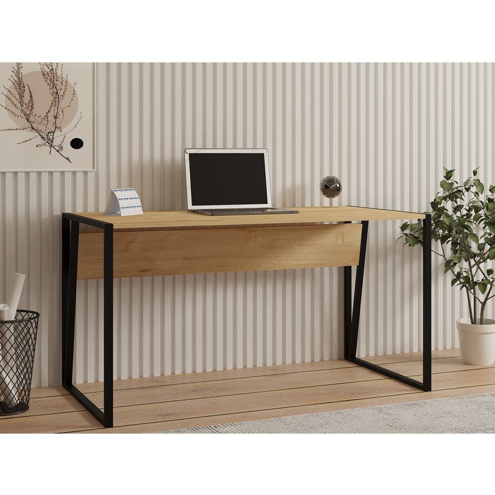 Cunda - Crni Radni Sto Sapphire Black slika 1