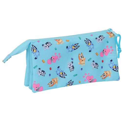 Bluey triple pencil case slika 2