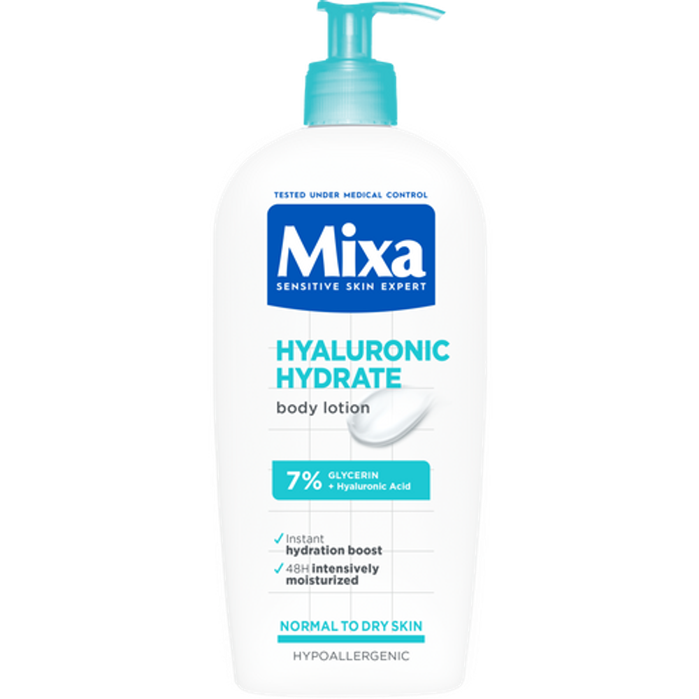 Mixa Hyaluronic Hydrate Losion za tijelo za normalnu i suhu kožu 400ml slika 1