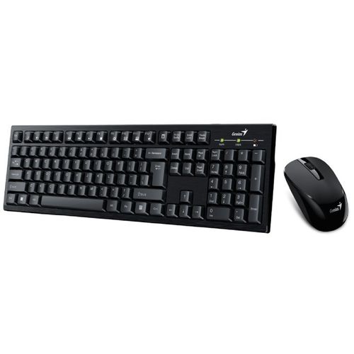 GENIUS Smart KM-8101 Wireless USB US crna tastatura + miš slika 1