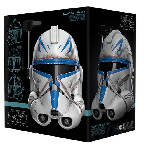 Star Wars Clone Captain Rex Electronic helmet slika 6