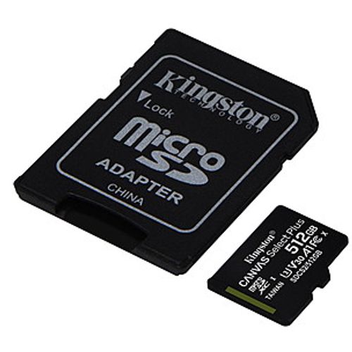 Memorijska kartica Kingston microSDXC, Select plus, Class10, 512GB slika 2