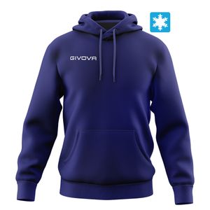 Givova muška dukserica/hoodie Con Cappuccio New Plava